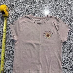 O'Neill Tee with Sunflower Graphic